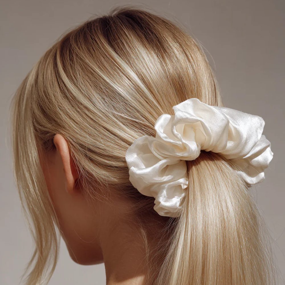 Scrunchie "Grande Grande" 30 momme ,13cm