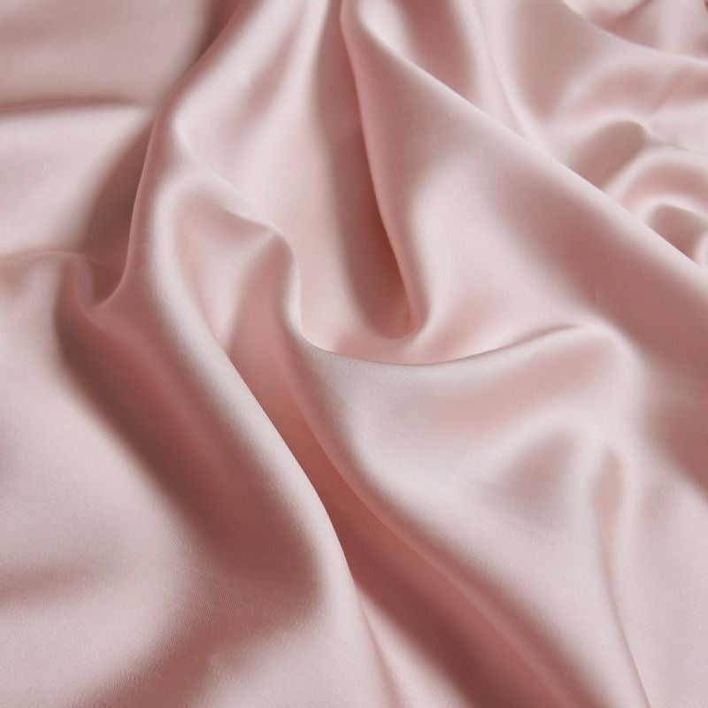 taie d‘Orreiler en Satin de soie 100% Rose