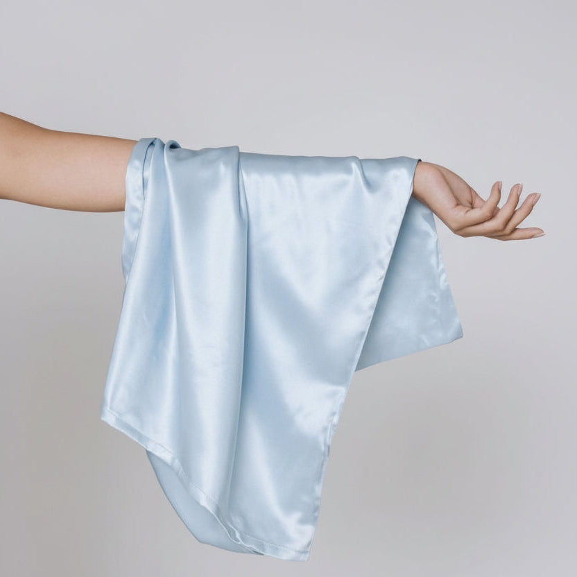 taie d‘Oreiller en satin de soie 100%