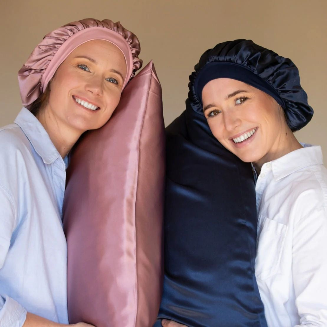 Bonnet de nuit -Bande Lycra-Anti Glisse.