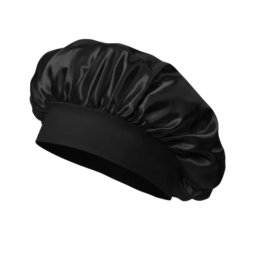 Bonnet de nuit -Bande Lycra-Anti Glisse.